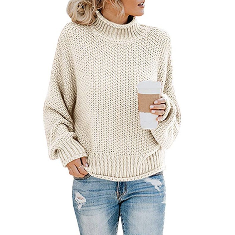 Women's Knitted Loose Pullover Women's Knitted Loose Pullover