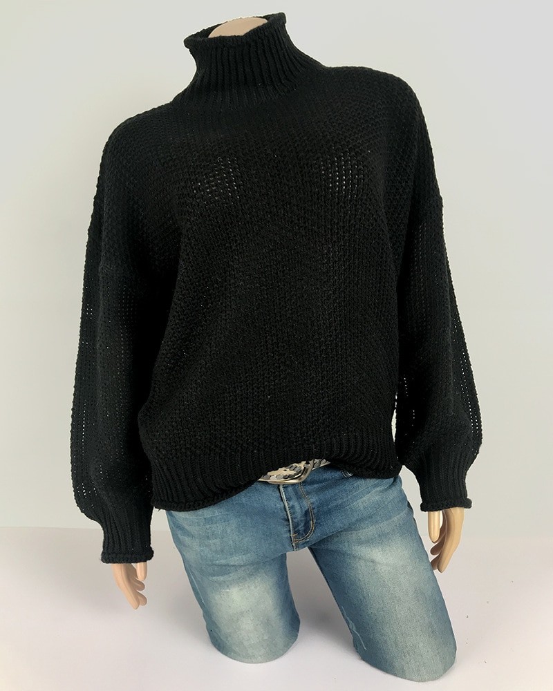 Women's Knitted Loose Pullover Women's Knitted Loose Pullover