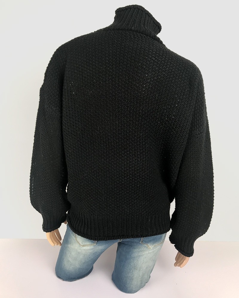 Women's Knitted Loose Pullover Women's Knitted Loose Pullover