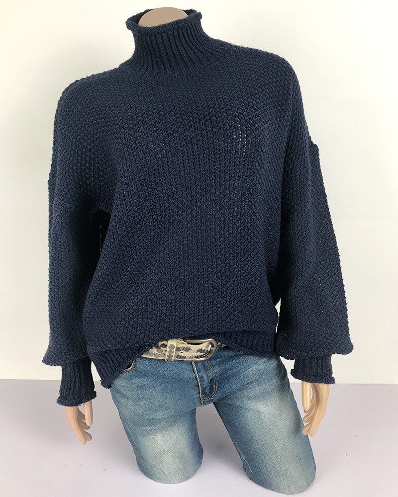 Women's Knitted Loose Pullover Women's Knitted Loose Pullover