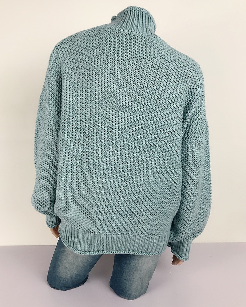 Women's Knitted Loose Pullover Women's Knitted Loose Pullover