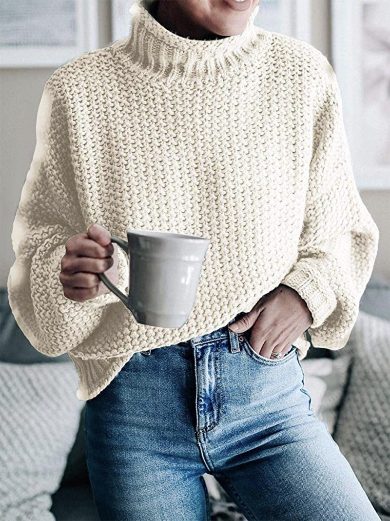Women's Knitted Loose Pullover Women's Knitted Loose Pullover
