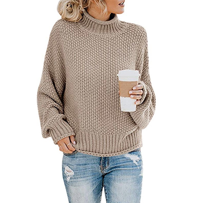 Women's Knitted Loose Pullover Women's Knitted Loose Pullover